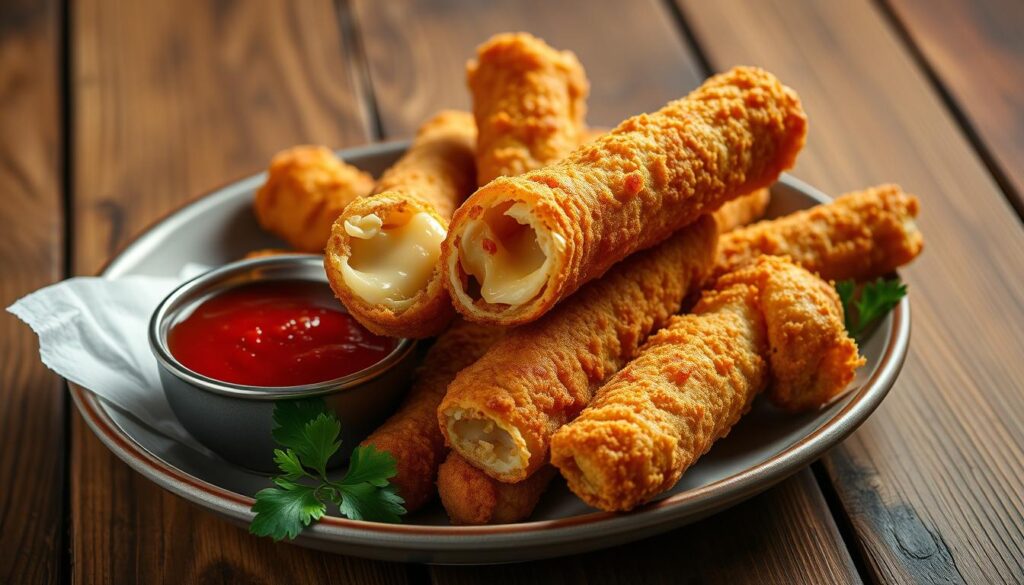 fried cheese sticks