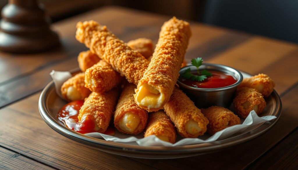 fried cheese sticks