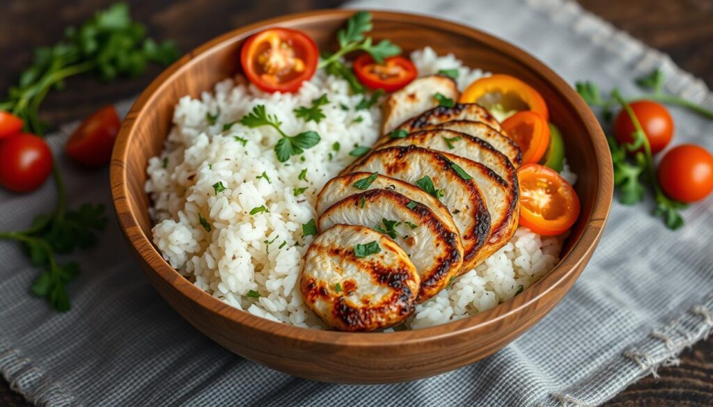 gluten free rice bowl