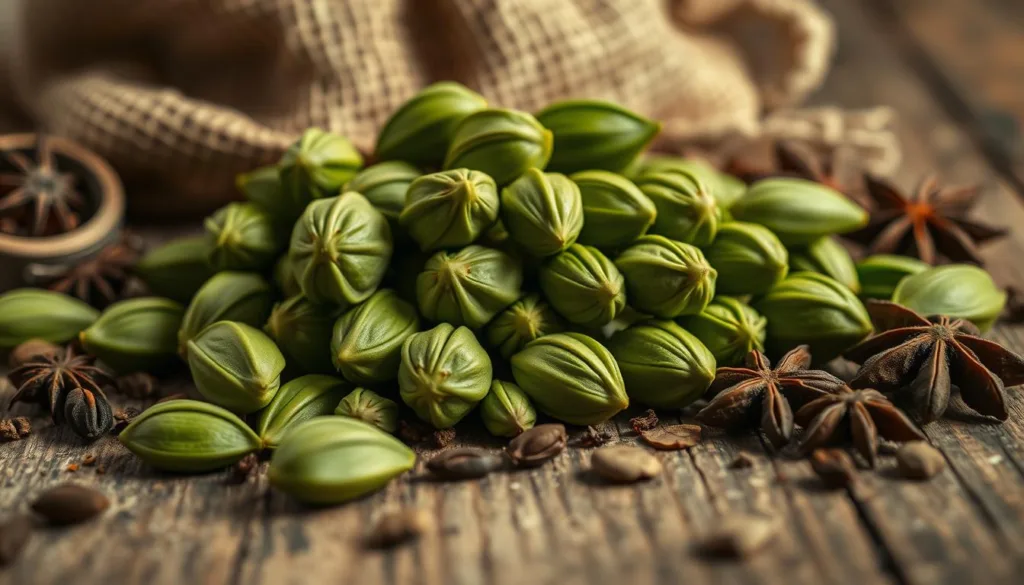 Cardamom pods