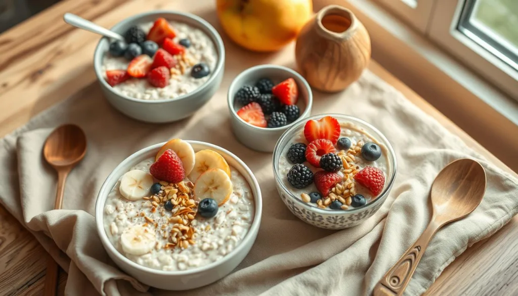 Classic Overnight Oats and Porridge Options