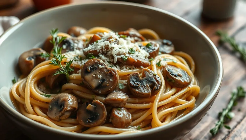 Creamy Mushroom Pasta