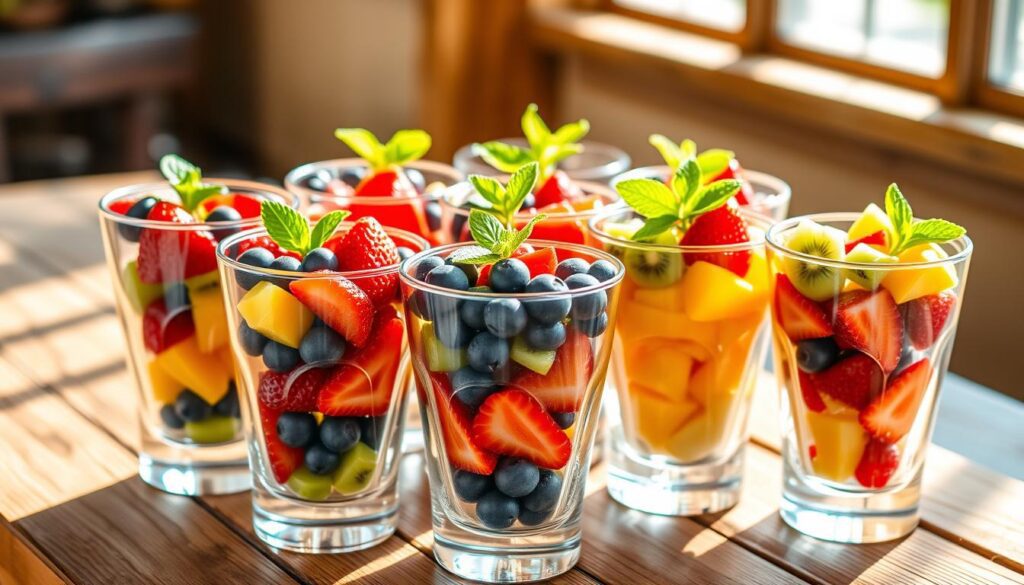 Healthy Homemade Fruit Cups