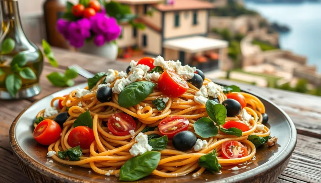 Mediterranean Pasta Dish