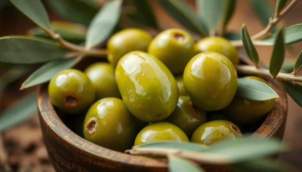 green olives