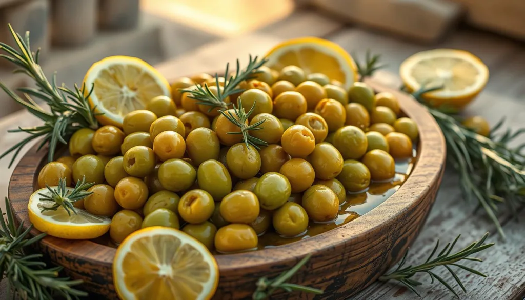 green olives