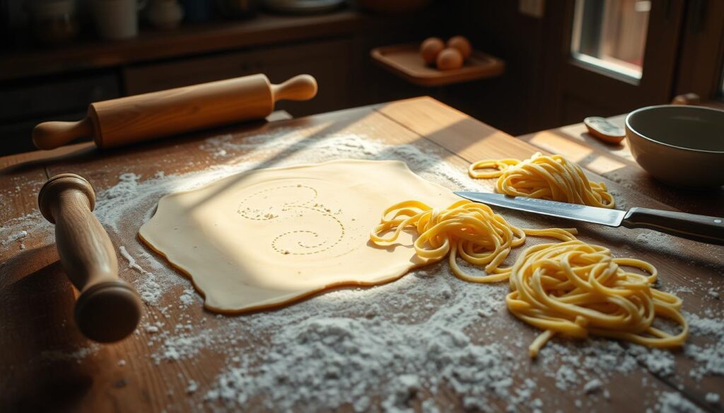 pasta rolling