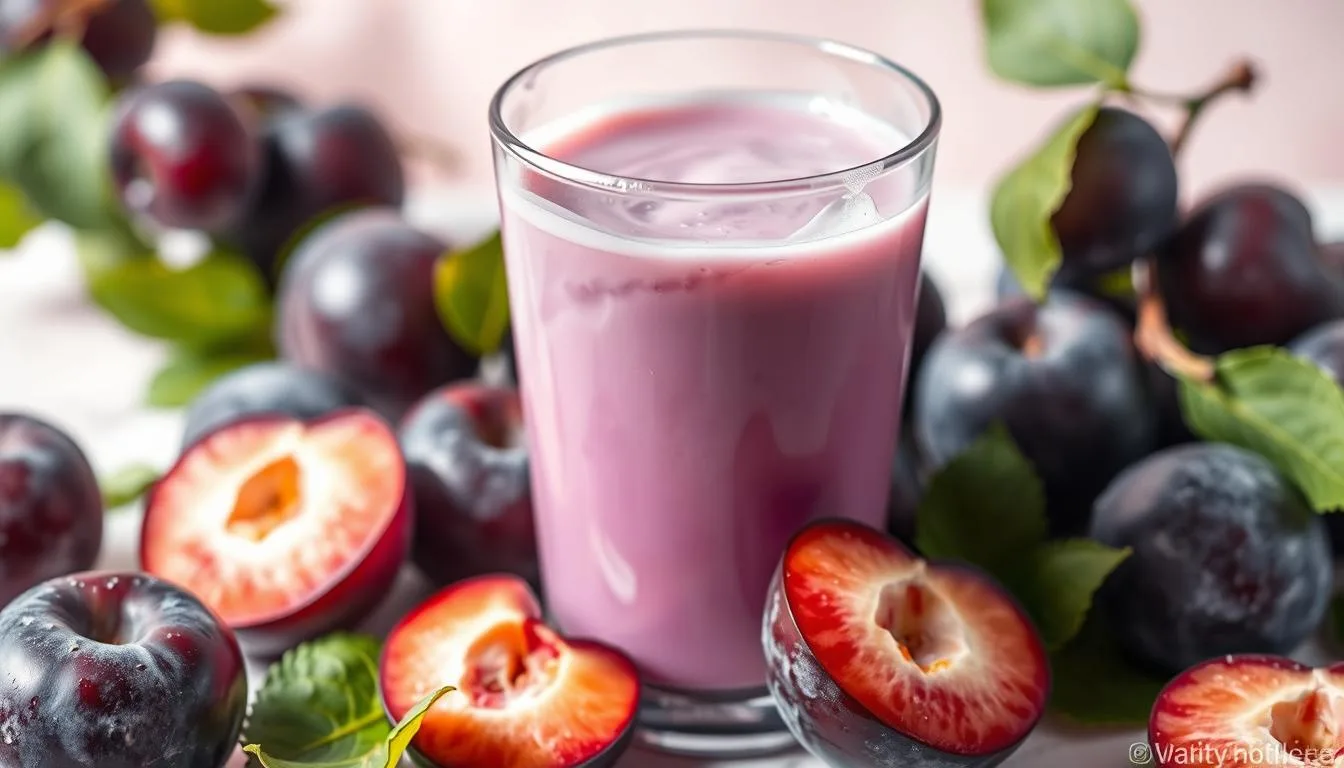 plum milk