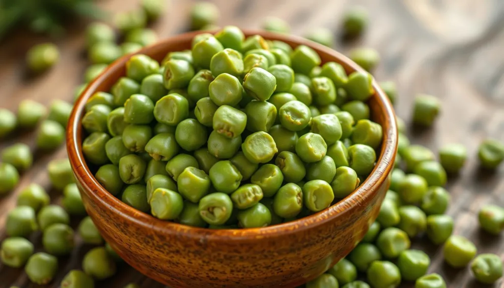 wasabi peas