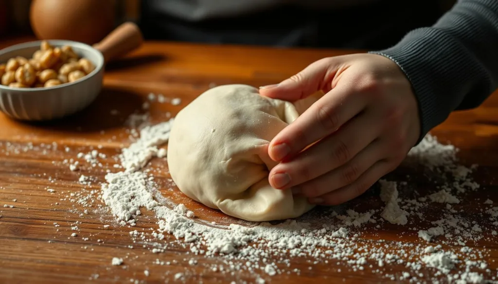 Creating the perfect vegan dumpling dough