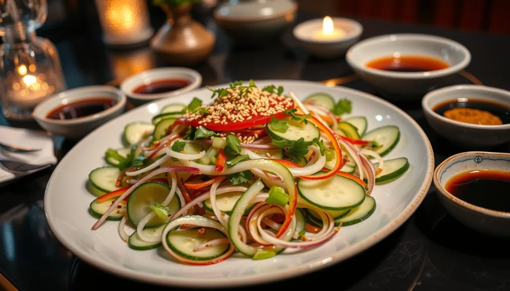 Cucumber salad tips