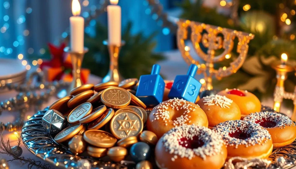 Hanukkah candy