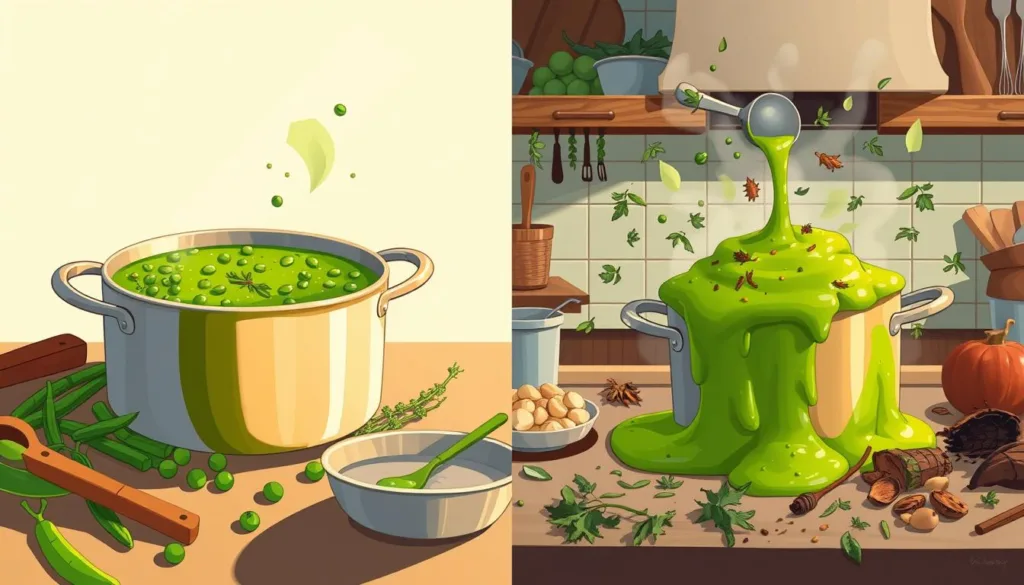 Pea Soup Mistakes