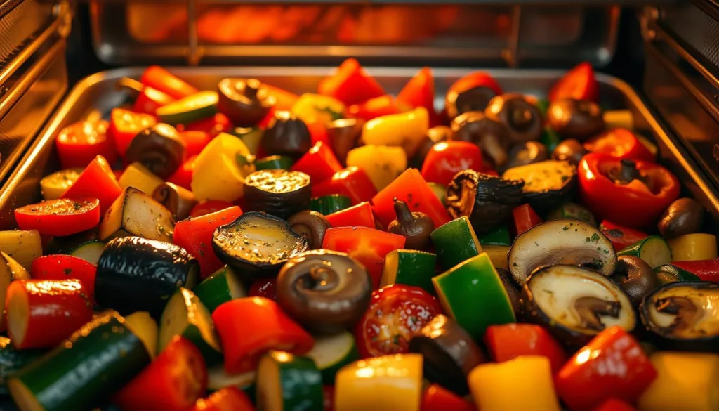 Roasting Vegetables for Lasagna