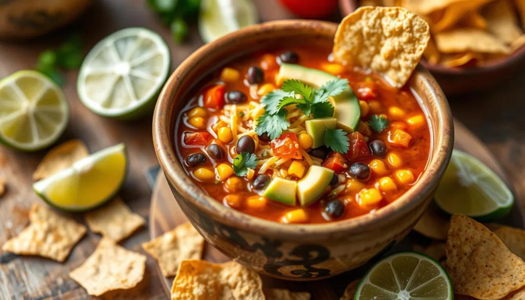 Simple taco soup