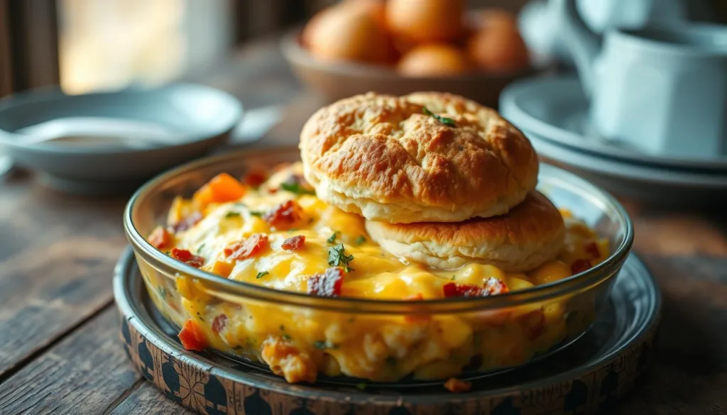 biscuit breakfast casserole