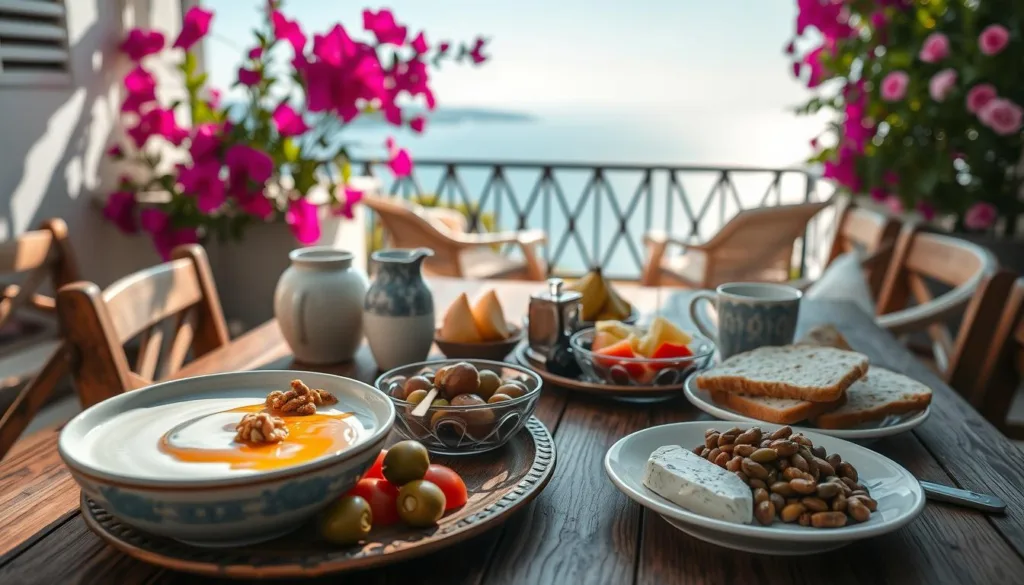 breakfast in Greece