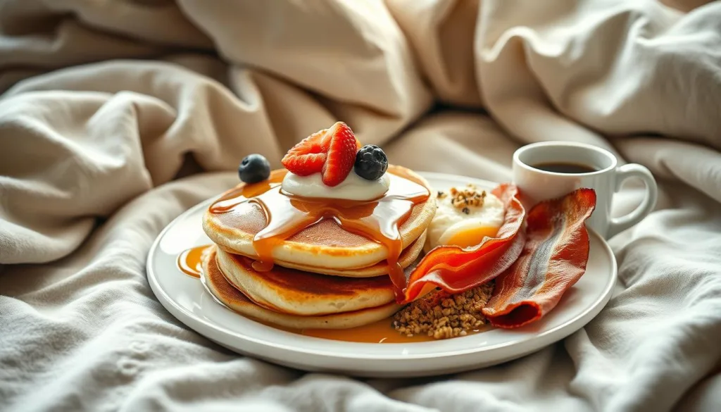 breakfast in bed plate