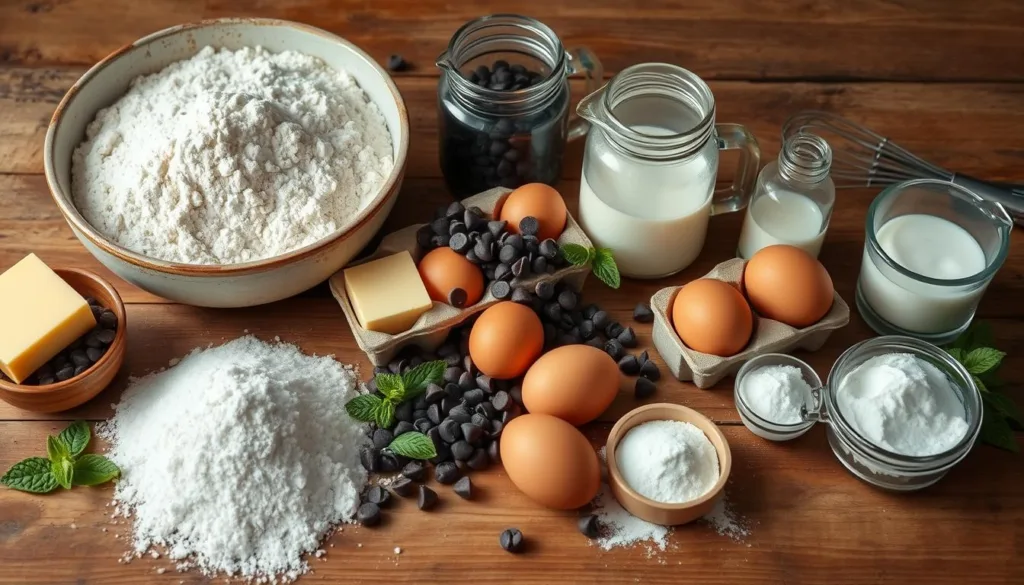 chocolate chip pound cake ingredients