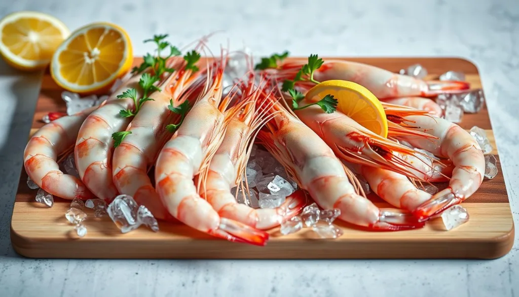 fresh flat shrimp