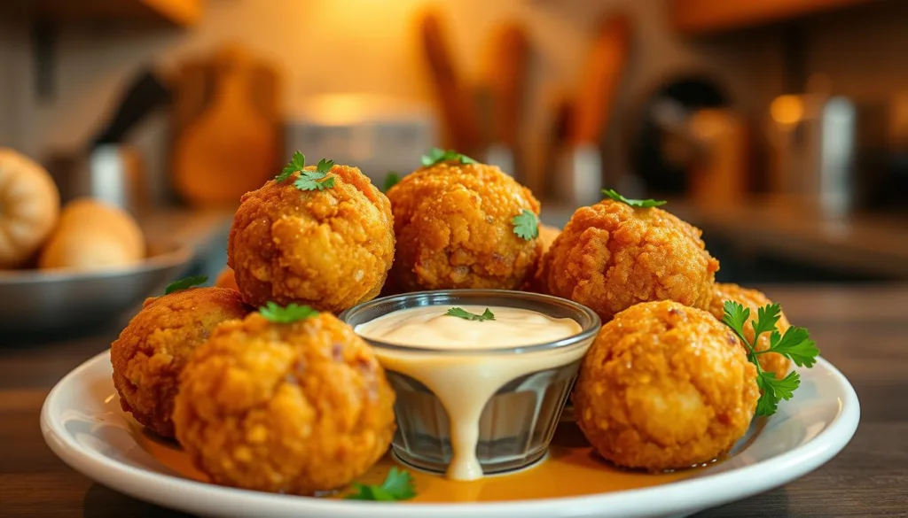 fried crab balls