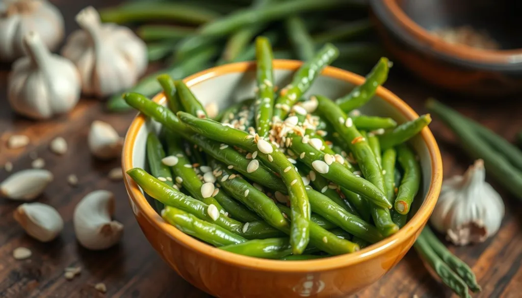 garlic green beans