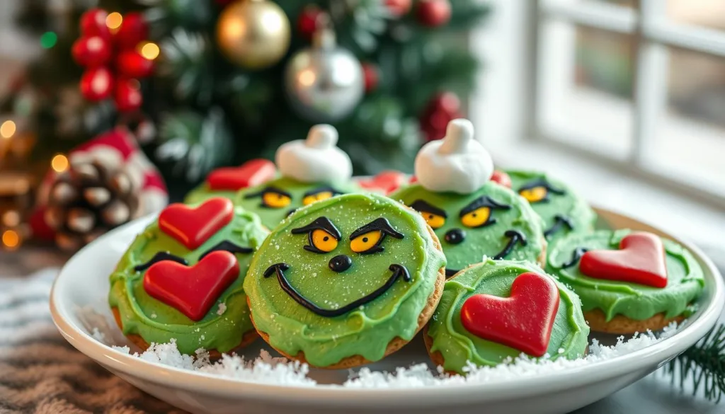 grinch oreo cookies