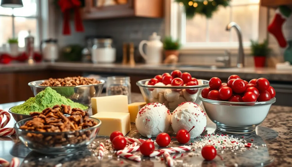 grinch snowball cookies ingredients