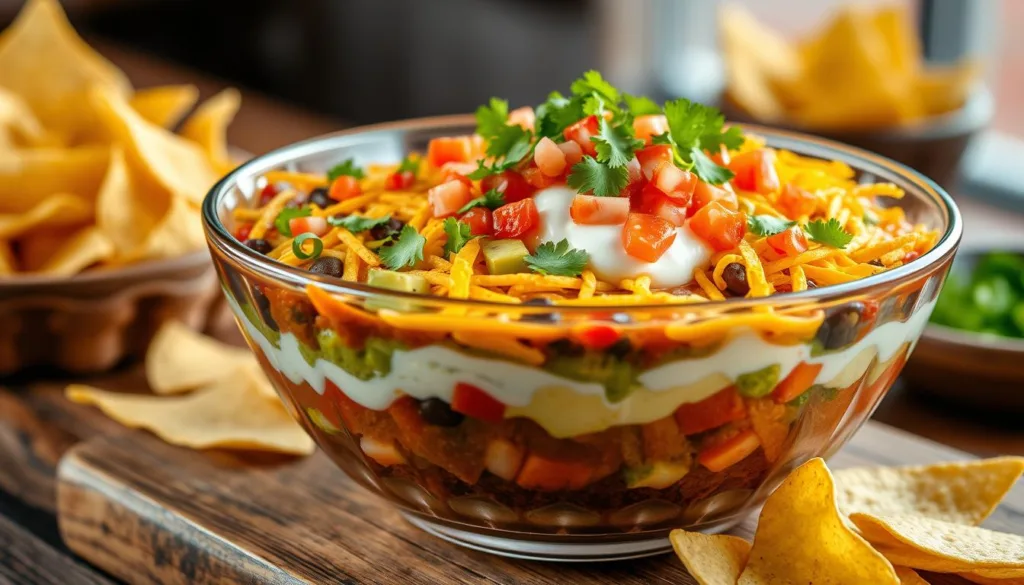 mexican layered dip