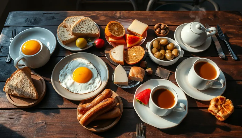 savory portuguese breakfast